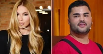 Climão? Virginia e Lucas Guedez se evitam em gravação no SBT e influenciador manda indireta