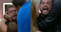 'Power Couple': Dhomini tem surto ao vivo e é retirado para atendimento