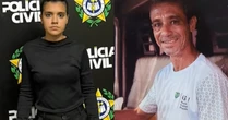 Filha é presa suspeita de participar da morte do pai no RJ; namorado está foragido