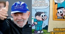 Lula tira sarro de Trump com memes nas redes sociais: 'Não mexe com meu pix'