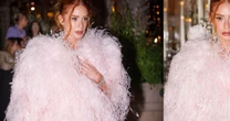 Belíssima! Marina Ruy Barbosa brilha em Cannes com look de plumas rosa e anel de noivado milionário; veja fotos