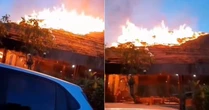 RN: incêndio atinge pousada na praia de Pipa