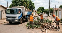 Prefeitura de Palmas retira 396 toneladas de entulho e divulga cronograma de limpeza