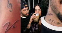 Zé Felipe altera tatuagem que havia feito em homenagem à Virginia Fonseca