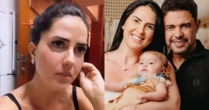 Graciele Lacerda faz duro desabafo sobre a filha: 'Chorei horrores'