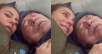 Paolla Oliveira exibe momento emocionante com o pai, que enfrenta momento delicado de saúde
