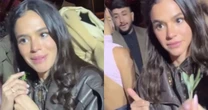 'Ela ficou até sem reação': Bruna Marquezine pega buquê de Giovanna Ewbank em renovação de votos, é 'roubada' e detalhe causa revolta na web