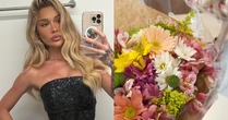 De quem foi? Karoline Lima recebe flores uma semana após ficar solteira