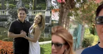 Susto! Elaine Mickely sofre queda em passeio com Cesar Filho: 'Bem inchado'