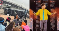 Vídeo: Chão cede no Morumbis antes de show de Harry Styles e 'engole' carro da Tropa de Choque