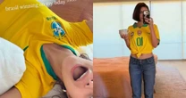 Filha de brasileiros, Camila Mendes comemora aniversário de 32 anos com vitória da Seleção na Copa