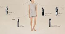 パナの「ボディトリマー」100万台突破　男性の“体毛ケア”事情、驚きの変わり方