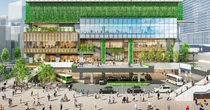 JR田町駅前の再開発が始まった　森永プラザビル跡地に24階建ビルが登場