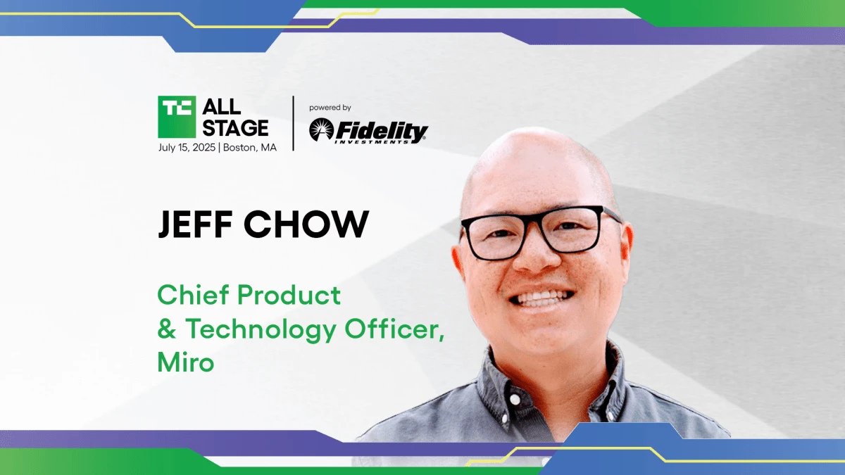 Jeff Chow of Miro shares how team intelligence drives better product-building at TechCrunch All Stage