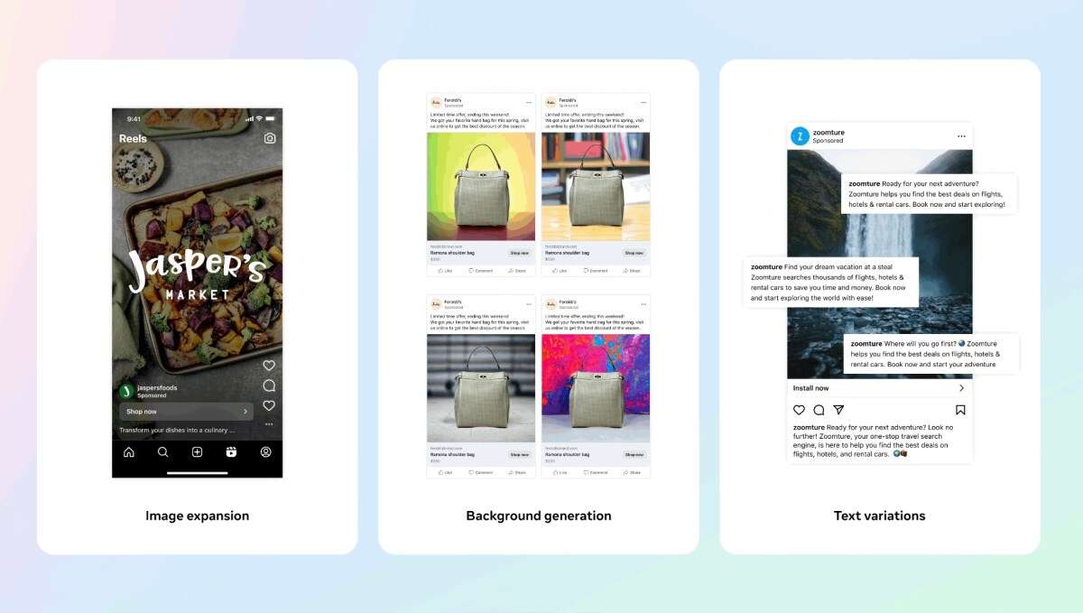 Meta’s AI tools for advertisers can now create full new images, not just new backgrounds
