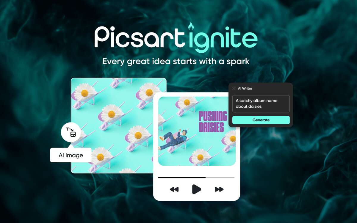 Picsart launches a suite of AI-powered tools that let you generate videos, backgrounds, GIFs and more