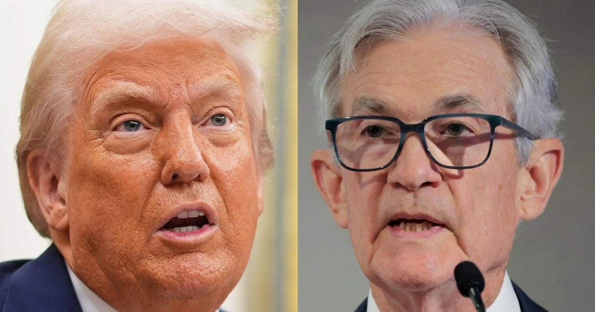 Trump says Fed Chair Powell's 