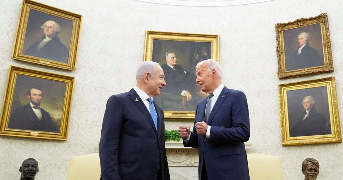 Biden speaks with Israel's Netanyahu amid ceasefire negotiations in Qatar