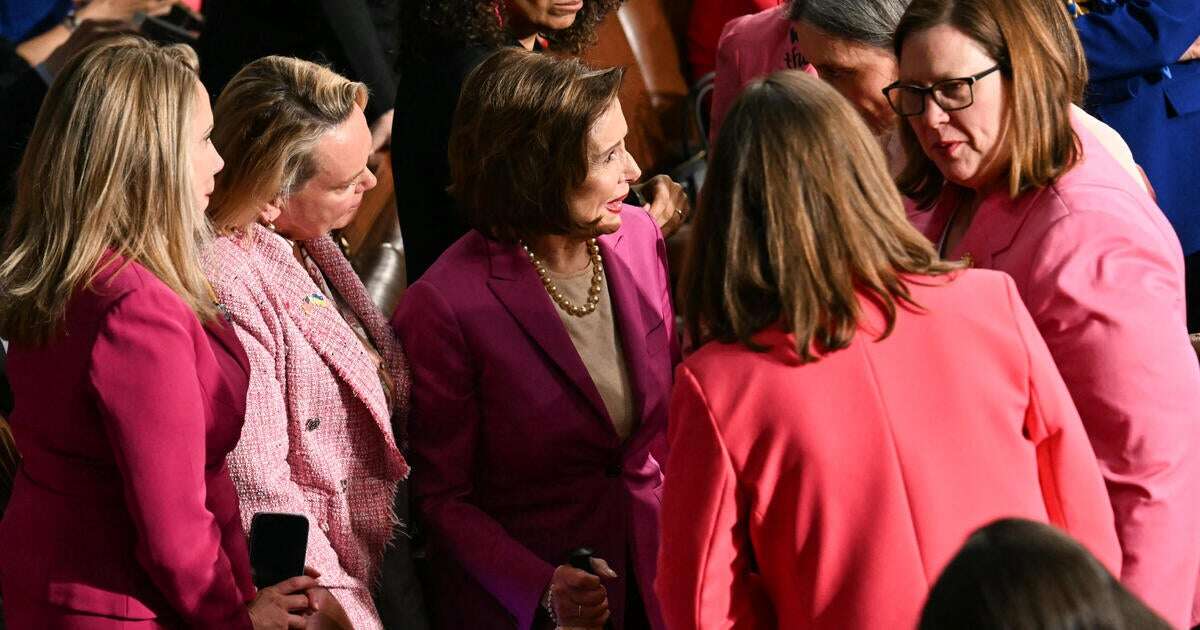 Here's why congresswomen are wearing pink for Trump's speech tonight