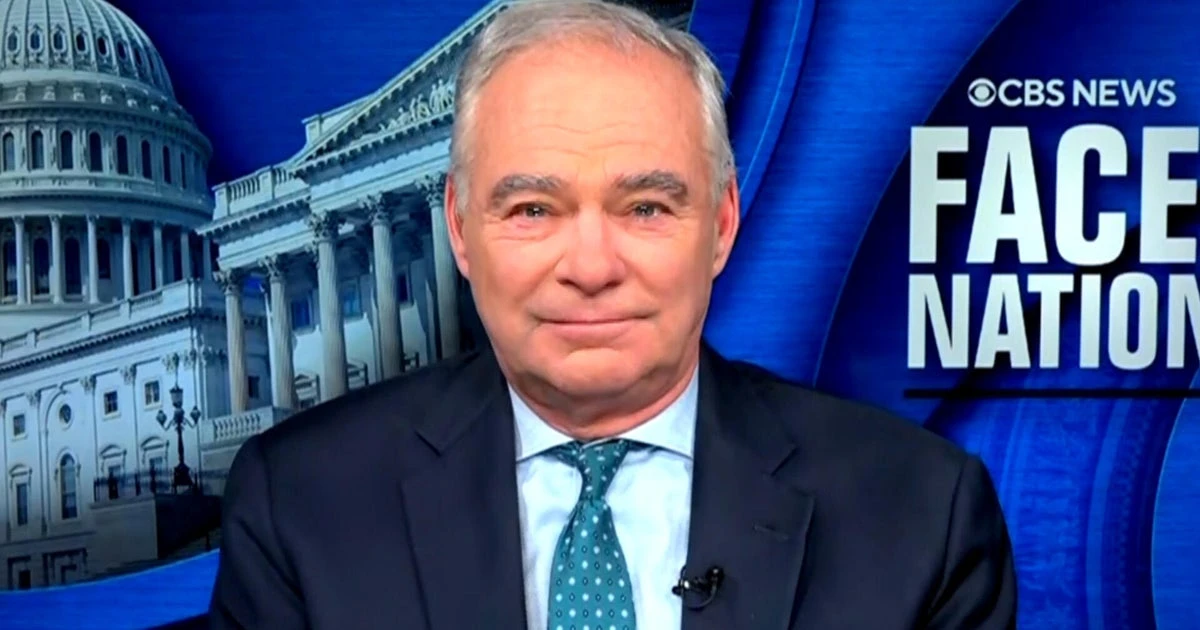 Sen. Tim Kaine says he's 