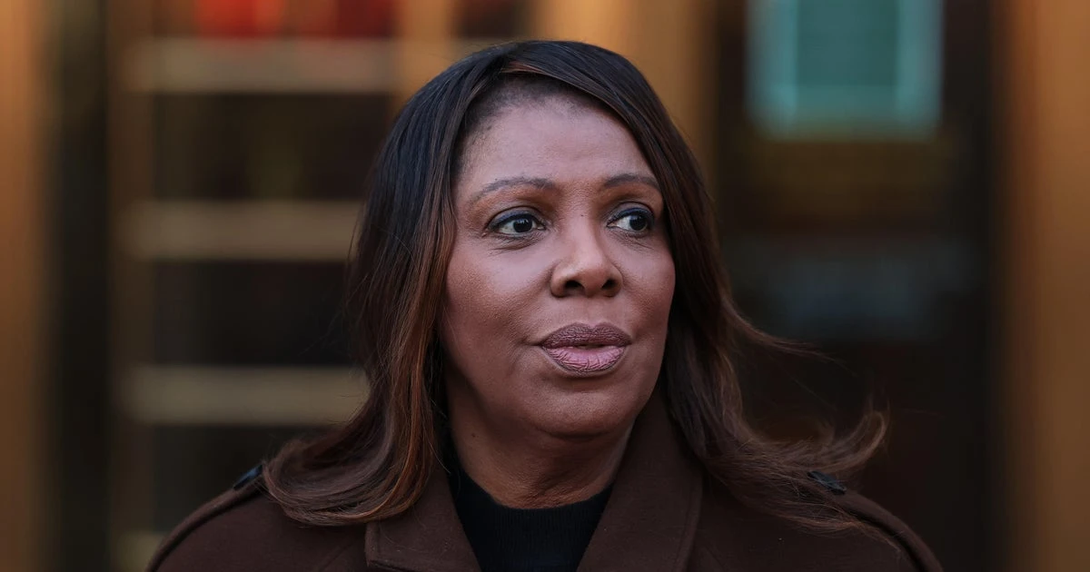 DOJ fires 2 prosecutors who opposed charges against NY Atty. Gen. Letitia James