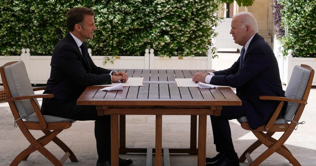 Biden calls France 