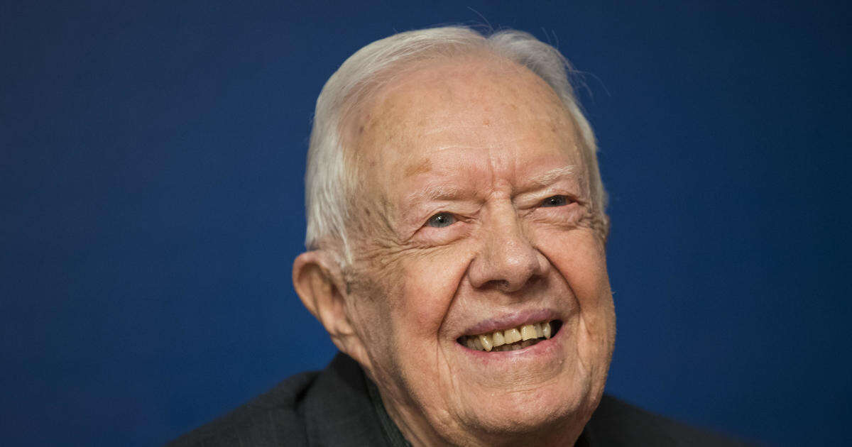 Jimmy Carter votes in Georgia, fulfilling wish to cast ballot for Harris