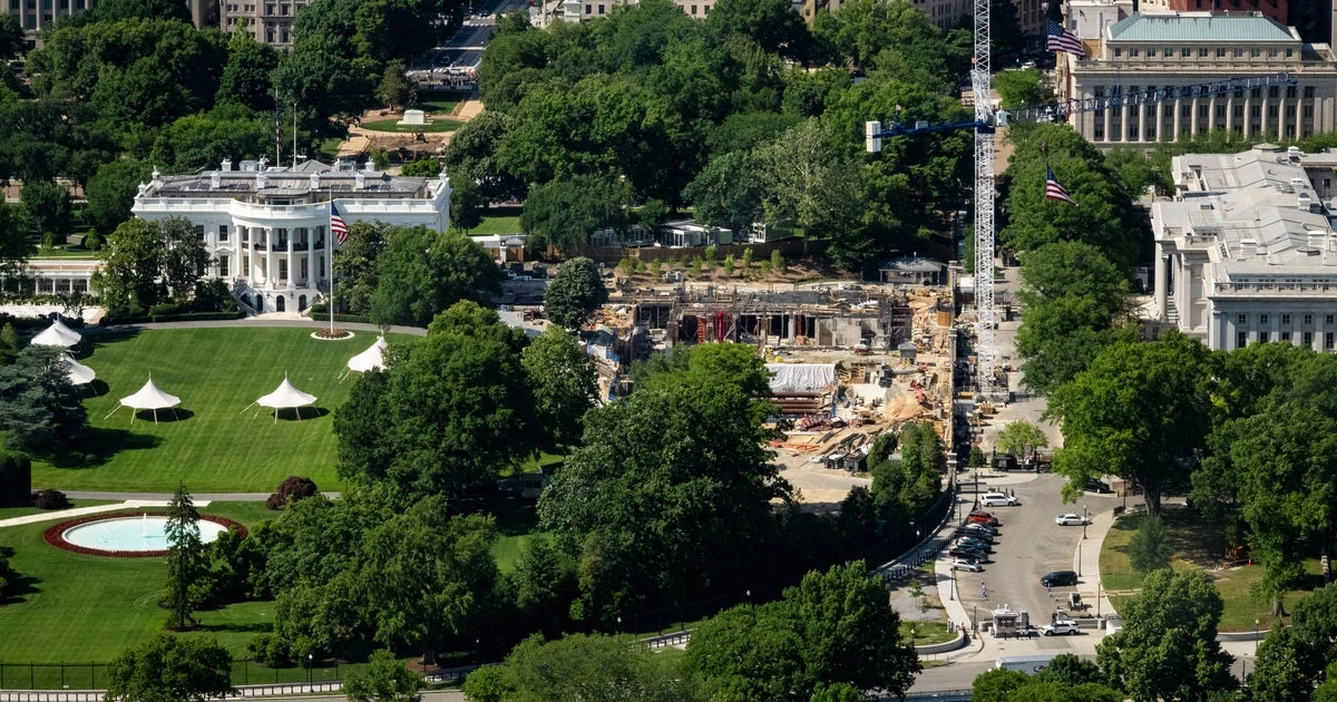 Democrats argue ballroom construction shouldn't continue without Congress' consent