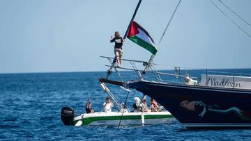 Seized Gaza aid ship docks in Israel with Greta Thunberg aboard