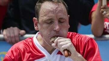 Joey Chestnut forced out of hot dog eating competition