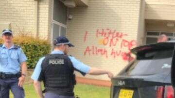 Another synagogue graffitied with nazi symbols in Sydney's south