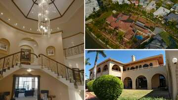 Celebrity-hosting mega mansion hits market