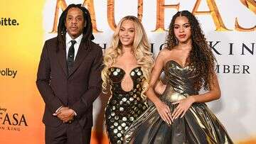 Jay-Z, Beyoncé support daughter Blue Ivy Carter on red carpet at Mufasa premiere