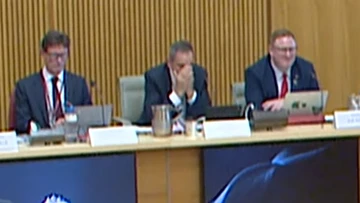 'I'll cut you up': Senate hearing derailed by fiery stoush between MPs