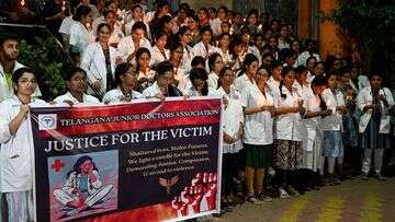 Doctors strike across India to protest rape and murder of trainee medic