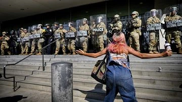 Trump defends National Guard deployment as protests spread to other cities