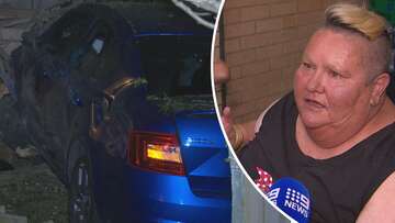 Wheelchair user left homeless after car slams into her Sydney home