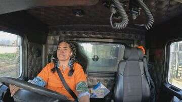 The Aussie women getting behind the wheel of the country's biggest rigs