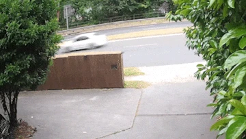 CCTV captures moment Porsche collides with two cars on Sydney street