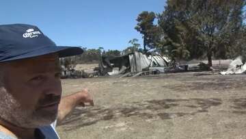 'Everything I worked for': Man's home destroyed in Victorian bushfire