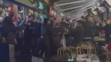 Three charged over alleged restaurant affray during Melbourne protest