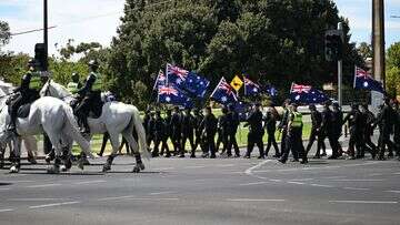 Alleged neo-Nazis face court over Australia Day march