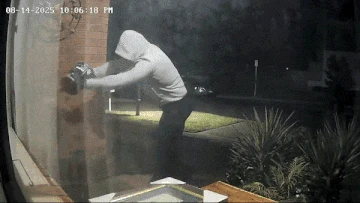 Manhunt for hooded arsonists after Sydney home firebombed