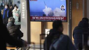 North Korea launches missiles toward eastern waters