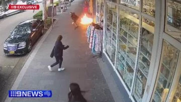 Man allegedly sets fire to NSW Central Coast shop with family inside