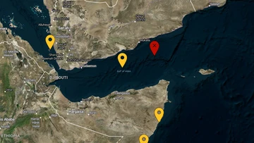 LIVE: Cargo ship attacked by multiple small craft off Iran