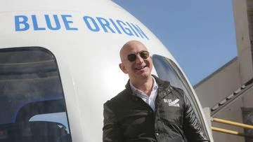 Winning auction bid to fly in space with Jeff Bezos: $36 million