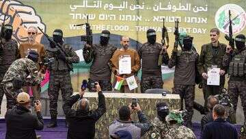 Hamas to delay next hostage release with fragile ceasefire under threat