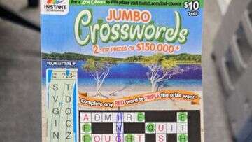 'Bit annoyed I'd woken her up': Adelaide man scoops $150k on scratchie