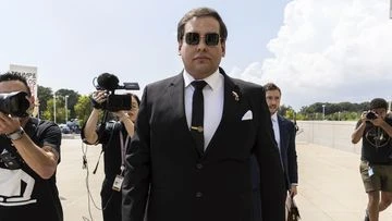 Disgraced US congressman defends social media tirade in fraud case